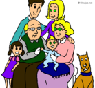 Dibujo Familia pintado por arianarb9