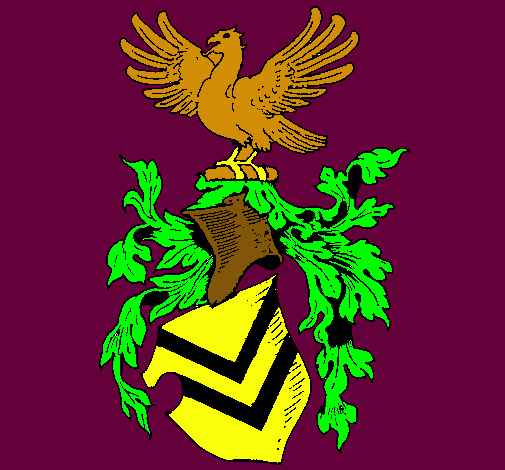 Escudo de armas y aguila 