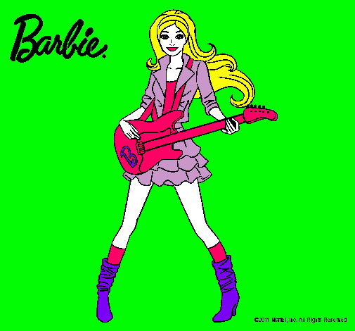 Barbie guitarrista