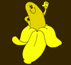 Dibujo Banana pintado por aguila2