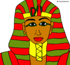 Dibujo Tutankamon pintado por MACARENA_21