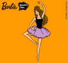 Dibujo Barbie bailarina de ballet pintado por alba2000