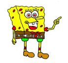 Dibujo Bob Esponja pintado por valegatita