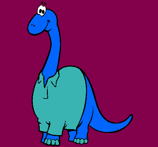 Diplodocus con camisa