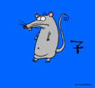 Dibujo Rata pintado por Arnerys