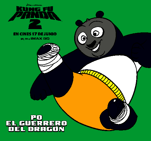 Po el guerrero del dragón