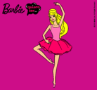 Dibujo Barbie bailarina de ballet pintado por javiboza