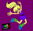 Dibujo Polly Pocket 10 pintado por isa098986421