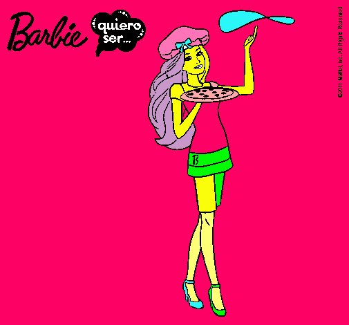 Barbie cocinera