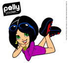 Dibujo Polly Pocket 13 pintado por alby