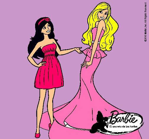 Barbie estrena vestido