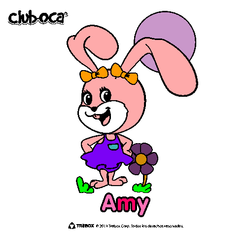 Dibujo Amy pintado por karenveronic