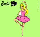 Dibujo Barbie bailarina de ballet pintado por nanci2134