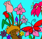 Dibujo Fauna y flora pintado por mmmmm