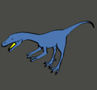 Dibujo Velociraptor II pintado por diego1155