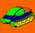 Dibujo Nave tanque pintado por hdsfdgdkudh