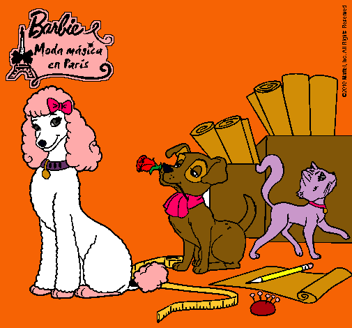 La mascota de Barbie