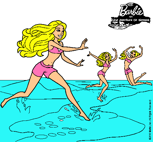 Barbie de regreso a la playa