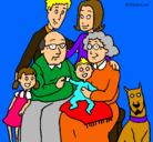 Dibujo Familia pintado por fersitaa