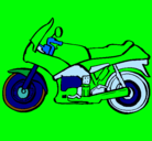 Dibujo Motocicleta pintado por nachit