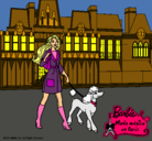 Dibujo Barbie y su perrita pintado por 68729