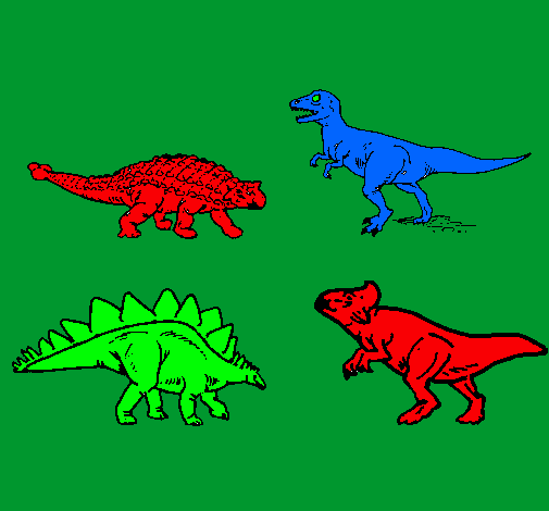 Dinosaurios de tierra