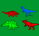 Dibujo Dinosaurios de tierra pintado por wmatutino