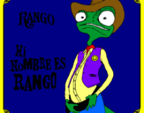 Dibujo Rango pintado por Luiny