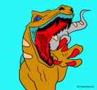 Dibujo Velociraptor II pintado por ruben33