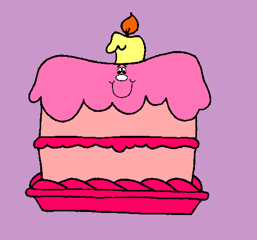 Pastel de cumpleaños