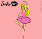 Dibujo Barbie bailarina de ballet pintado por jani