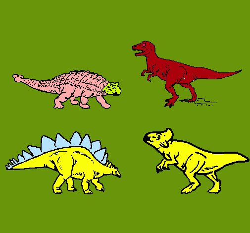 Dinosaurios de tierra