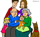 Dibujo Familia pintado por Natico 1