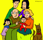 Dibujo Familia pintado por selita17