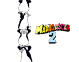 Dibujo Madagascar 2 Pingüinos pintado por albornoz  