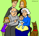 Dibujo Familia pintado por mjxula95