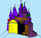 Dibujo Castillo medieval pintado por kellinicole