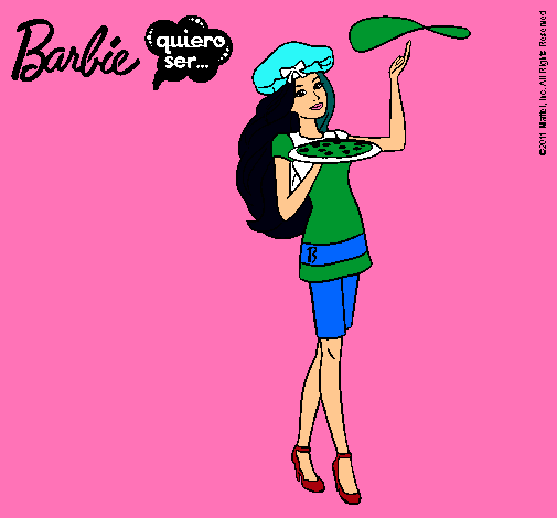 Barbie cocinera