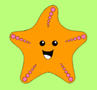 Dibujo Estrella de mar pintado por LOVEJB