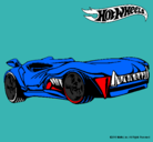 Dibujo Hot Wheels 3 pintado por folu