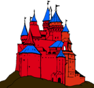 Dibujo Castillo medieval pintado por bbfghy