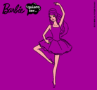 Dibujo Barbie bailarina de ballet pintado por belencitaqm