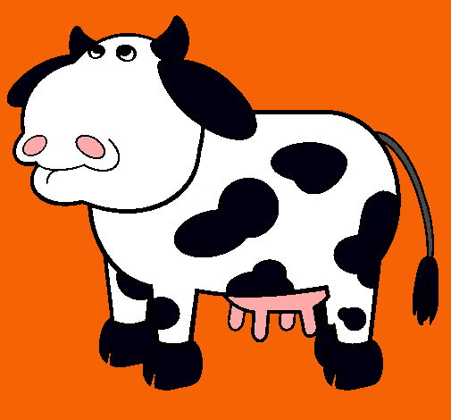 Vaca pensativa