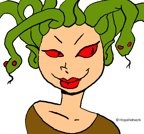 Mujer medusa