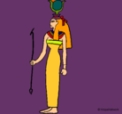 Dibujo Hathor pintado por dddddddddd