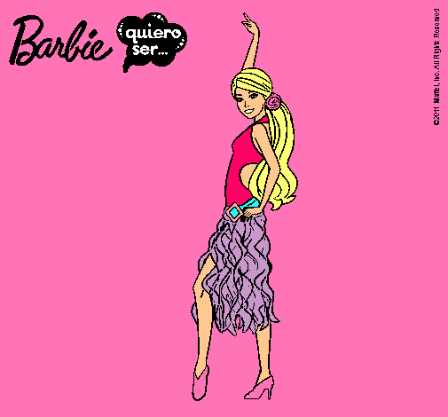 Barbie flamenca