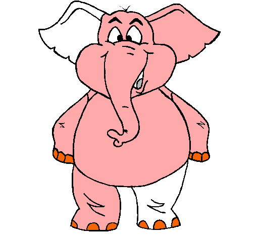 Elefante contento