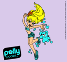 Dibujo Polly Pocket 14 pintado por cece