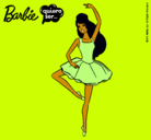 Dibujo Barbie bailarina de ballet pintado por mimus