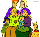 Dibujo Familia pintado por ricardojesus